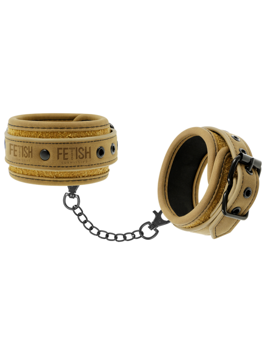 ESPOSAS TOBILLOS CUERO VEGANO BDSM ACECHADO NEOPRENO DE LA MARCA FETISH SUBMISSIVE ORIGIN
