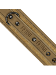 ESPOSAS TOBILLOS CUERO VEGANO BDSM ACECHADO NEOPRENO DE LA MARCA FETISH SUBMISSIVE ORIGIN