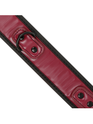 COLLAR BDSM CON CADENA METÁLICA Y FORRO DE NEOPRENO DE LA MARCA FETISH SUBMISSIVE DARK ROOM