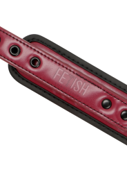 COLLAR BDSM CON CADENA METÁLICA Y FORRO DE NEOPRENO DE LA MARCA FETISH SUBMISSIVE DARK ROOM