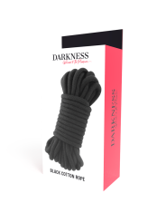CUERDA BONDAGE ALGODÓN 20M NEGRO DARKNESS DE LA MARCA DARKNESS BONDAGE