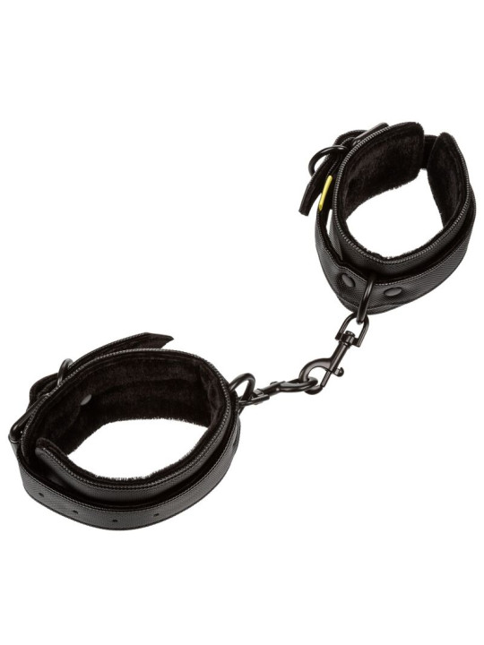 ESPOSAS DE CUERO VEGANO AJUSTABLES CON ANILLOS EN D DE LA MARCA CALEXOTICS