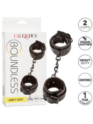 ESPOSAS DE CUERO VEGANO AJUSTABLES CON ANILLOS EN D DE LA MARCA CALEXOTICS