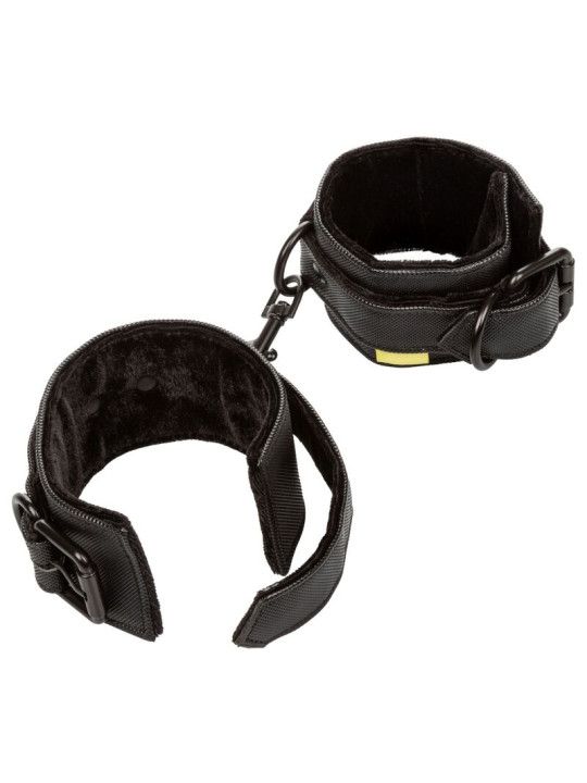 ESPOSAS DE CUERO VEGANO AJUSTABLES CON ANILLOS EN D DE LA MARCA CALEXOTICS