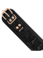 COLLAR BDSM CUERO VEGANO CON CADENA METÁLICA Y NEOPRENO DE LA MARCA BEGME BLACK EDITION