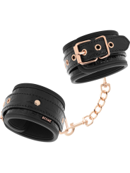 ESPOSAS BDSM NEGRAS CON FORRO DE NEOPRENO AJUSTABLES DE LA MARCA BEGME BLACK EDITION