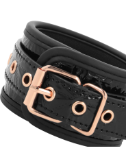 ESPOSAS BDSM NEGRAS CON FORRO DE NEOPRENO AJUSTABLES DE LA MARCA BEGME BLACK EDITION