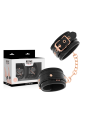 ESPOSAS TOBILLOS NEGRO NEOPRENO BDSM AJUSTABLES DE LA MARCA BEGME BLACK EDITION
