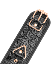 ESPOSAS TOBILLOS NEGRO NEOPRENO BDSM AJUSTABLES DE LA MARCA BEGME BLACK EDITION