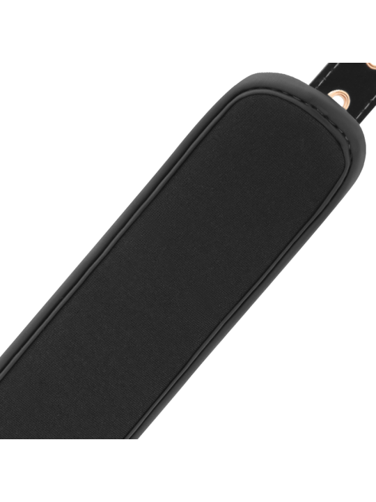 ESPOSAS TOBILLOS NEGRO NEOPRENO BDSM AJUSTABLES DE LA MARCA BEGME BLACK EDITION