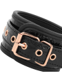 ESPOSAS TOBILLOS NEGRO NEOPRENO BDSM AJUSTABLES DE LA MARCA BEGME BLACK EDITION