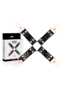 HOG TIE BDSM CUERO VEGANO NEGRO BEGME DE LA MARCA BEGME BLACK EDITION