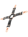 HOG TIE BDSM CUERO VEGANO NEGRO BEGME DE LA MARCA BEGME BLACK EDITION