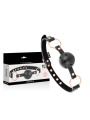 MORDAZA BDSM CUERO VEGANO TRANSPIRABLE BLACK EDITION DE LA MARCA BEGME BLACK EDITION