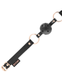 MORDAZA BDSM CUERO VEGANO TRANSPIRABLE BLACK EDITION DE LA MARCA BEGME BLACK EDITION
