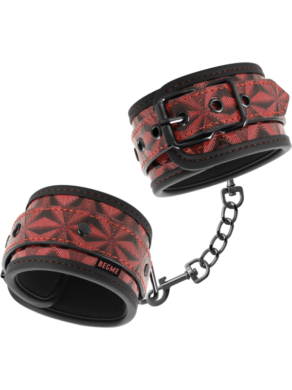 ESPOSAS TOBILLOS NEOPRENO RED EDITION BDSM DE LA MARCA BEGME RED EDITION