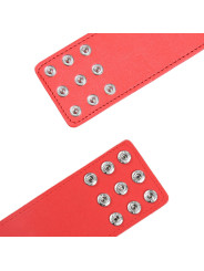 ESPOSAS ROJAS FETICHISTAS CON CADENA AJUSTABLE DE LA MARCA OHMAMA FETISH