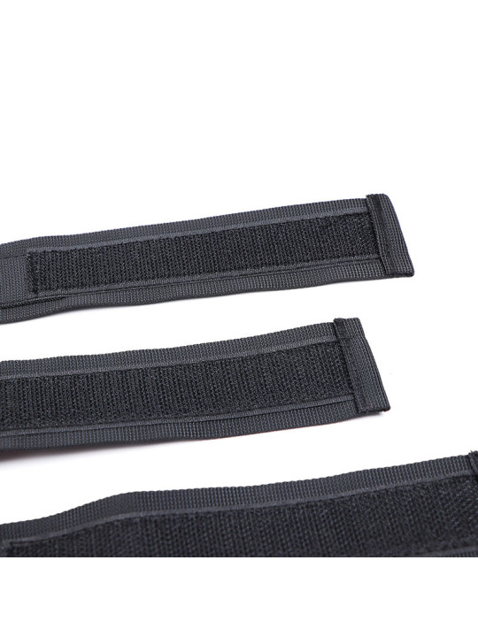 KIT FETISH ESPOSAS Y COLLAR DE NYLON AJUSTABLE DE LA MARCA OHMAMA FETISH