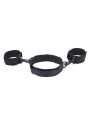 KIT FETISH ESPOSAS Y COLLAR DE NYLON AJUSTABLE DE LA MARCA OHMAMA FETISH