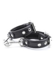 ESPOSAS DE PIEL AJUSTABLES OHMAMA PARA FETISH DE LA MARCA OHMAMA FETISH