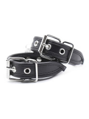 ESPOSAS DE PIEL AJUSTABLES OHMAMA PARA FETISH DE LA MARCA OHMAMA FETISH