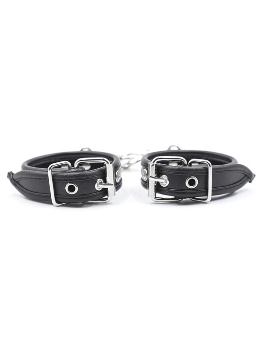 ESPOSAS DE PIEL AJUSTABLES OHMAMA PARA FETISH DE LA MARCA OHMAMA FETISH
