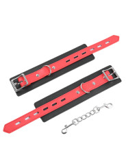 ESPOSAS AJUSTABLES LOCK BUCKLE PARA RESTRICCIÓN SEXUAL DE LA MARCA OHMAMA FETISH