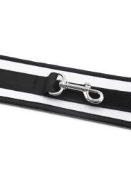 ESPOSAS DE NEOPRENO GRIS CON ENGANCHES METÁLICOS DE LA MARCA OHMAMA FETISH