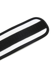 ESPOSAS DE NEOPRENO GRIS CON ENGANCHES METÁLICOS DE LA MARCA OHMAMA FETISH