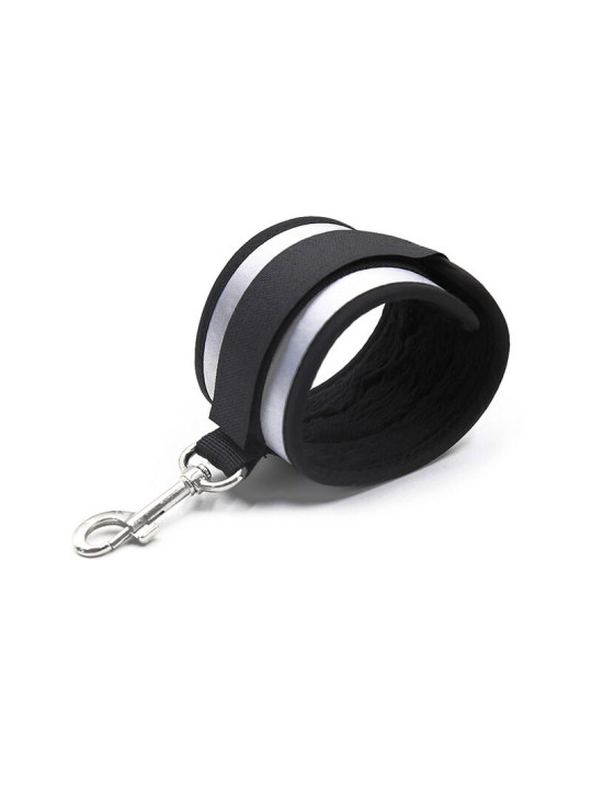 ESPOSAS DE NEOPRENO GRIS CON ENGANCHES METÁLICOS DE LA MARCA OHMAMA FETISH