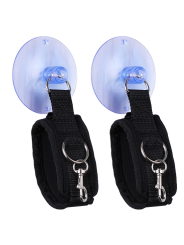 ESPOSAS CON VENTOSA AJUSTABLES PARA FETISH SEXUAL DE LA MARCA OHMAMA FETISH