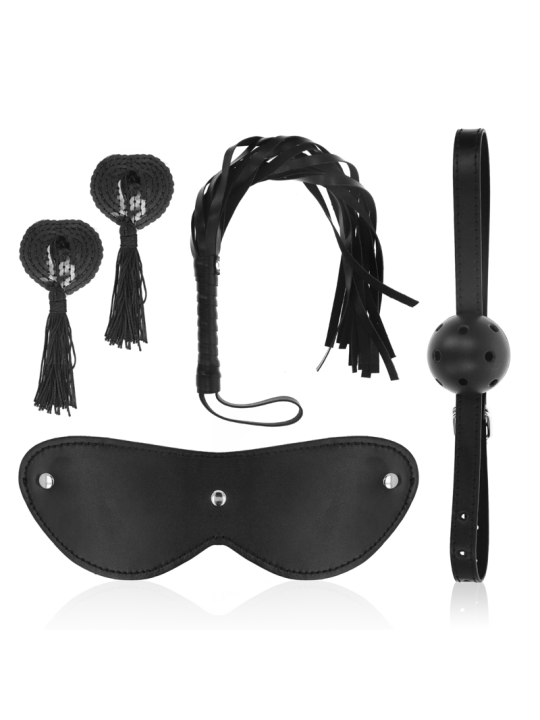 KIT SEXUAL PARA PAREJAS OHMAMÁ CON LATIGO Y ANTIFAZ DE LA MARCA OHMAMA SET