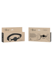 BOZAL DE CUERO VEGANO PARA MASCOTAS - AJUSTABLE Y SEGURO DE LA MARCA INTENSE FETISH