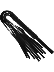 SET FETISH CON ESPOSAS, ANTIFAZ Y LÁTIGO DE CUERO VEGANO DE LA MARCA INTENSE FETISH