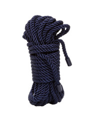 CUERDA JAPONESA BDSM AZUL 10M SHIBARI SEGURA DE LA MARCA CALEXOTICS