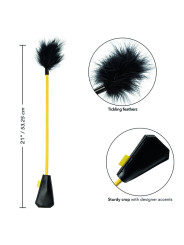 CULTIVO DE PLUMAS BDSM DUAL PARA COSQUILLAS Y JUEGO DE LA MARCA CALEXOTICS