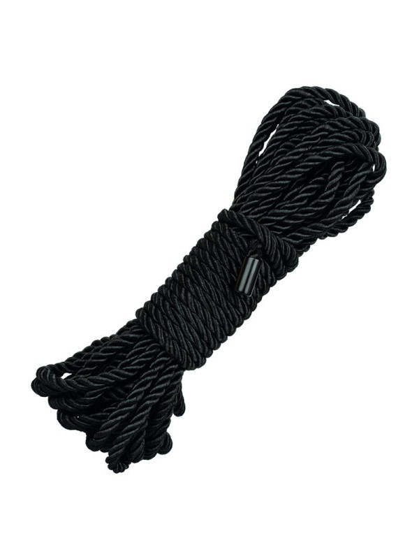 CUERDA BDSM 10M NEGRA ALGODÓN PARA ATADURAS DE LA MARCA CALEXOTICS