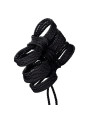 CUERDA BDSM 10M NEGRA ALGODÓN PARA ATADURAS DE LA MARCA CALEXOTICS
