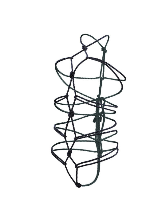 CUERDA BDSM 10M NEGRA ALGODÓN PARA ATADURAS DE LA MARCA CALEXOTICS