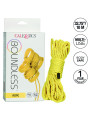 CUERDA BDSM 10M AMARILLO PARA ATADURAS SEGURAS DE LA MARCA CALEXOTICS