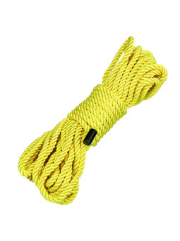 CUERDA BDSM 10M AMARILLO PARA ATADURAS SEGURAS DE LA MARCA CALEXOTICS