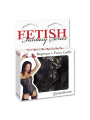 ESPOSAS DE PELUCHE NEGRO CON CADENA DE ACERO DE LA MARCA FETISH FANTASY SERIES