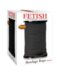 CUERDA BONDAGE SEDA NEGRA 61M SHIBARI DE LA MARCA FETISH FANTASY SERIES