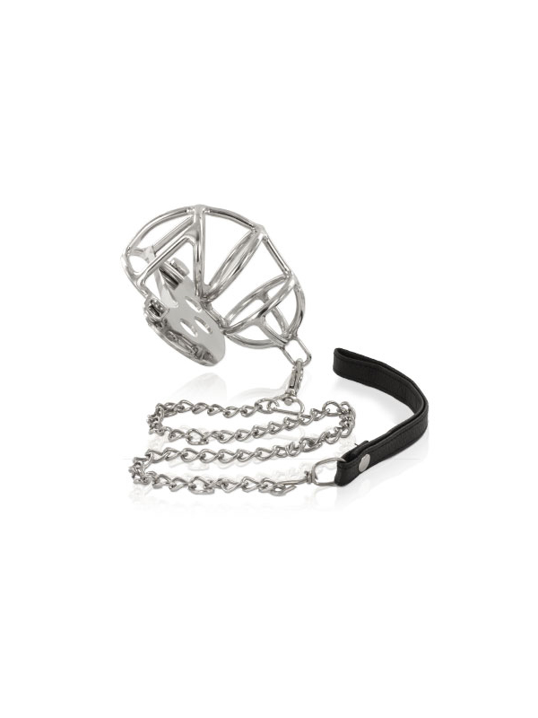 CINTURÓN DE CASTIDAD METÁLICO CON CORREA BDSM DE LA MARCA METAL HARD