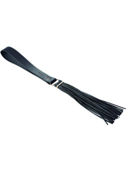 LÁTIGO BDSM VEGANO NEGRO MAZE - INDISCRETS DE LA MARCA BIJOUX MAZE