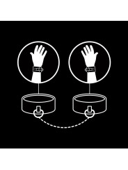 ESPOSAS BDSM CUERO VEGANO ACUERDO CON NOPRENO DE LA MARCA FETISH SUBMISSIVE BONDAGE