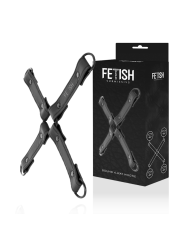 UNIÓN ESPOSAS CUERO VEGANO BDSM BONDAGE AJUSTABLE DE LA MARCA FETISH SUBMISSIVE BONDAGE