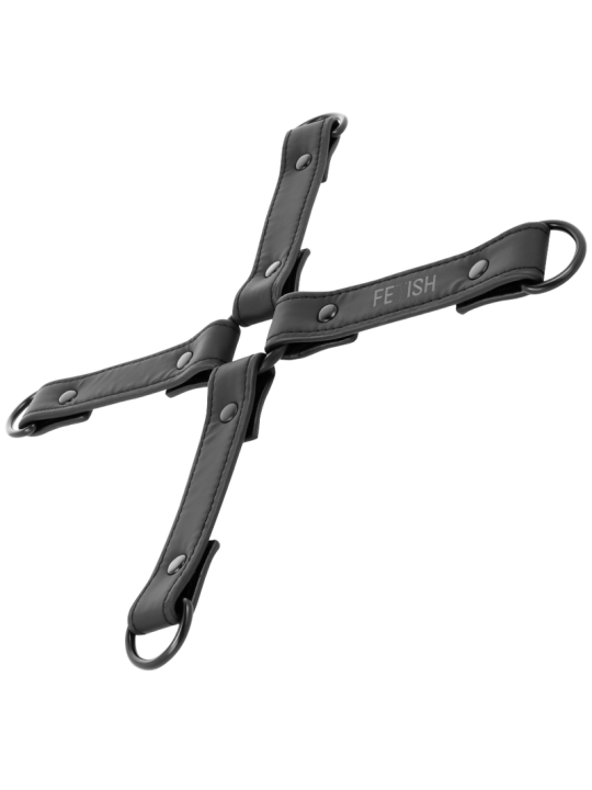 UNIÓN ESPOSAS CUERO VEGANO BDSM BONDAGE AJUSTABLE DE LA MARCA FETISH SUBMISSIVE BONDAGE