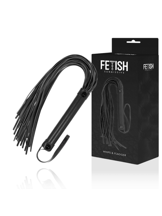 LÁTIGO BDSM CUERO VEGANO FETISH SUBMISIVE DE LA MARCA FETISH SUBMISSIVE BONDAGE