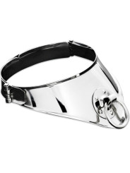 COLLAR DE SUMISIÓN CON CANDADO Y ANILLA - ACERO INOXIDABLE DE LA MARCA METAL HARD